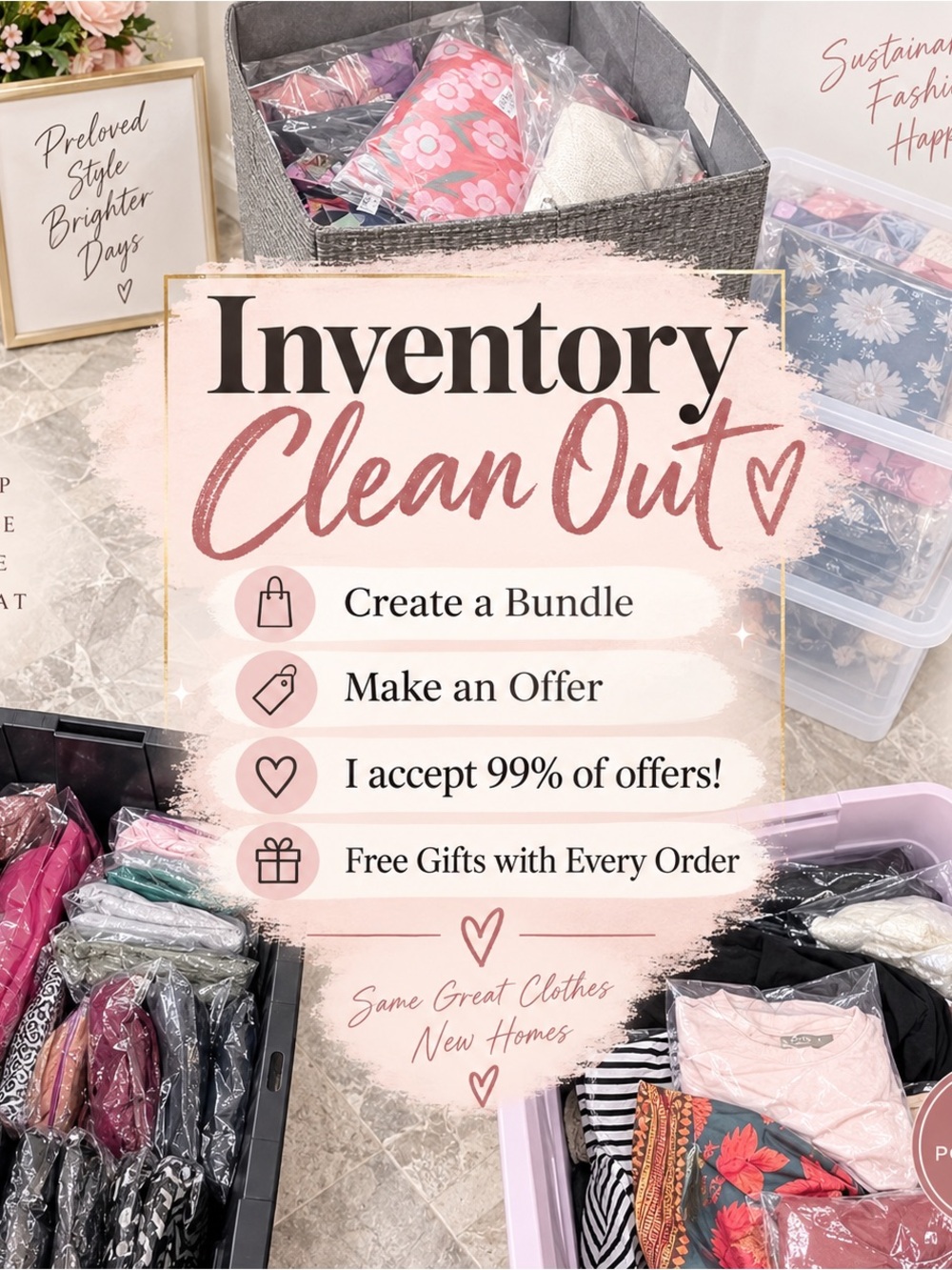 INVENTORY CLEAN OUT